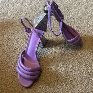 Circus by Sam Edelman Purple Strappy Sandals